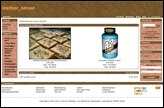 Screenshot eines Demoshops mit dem Standardtemplate leather_seven