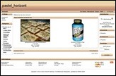 Screenshot eines Demoshops mit dem Standardtemplate pastel_horizont
