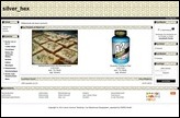 Screenshot eines Demoshops mit dem Standardtemplate silver_hex