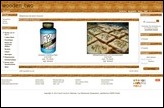Screenshot eines Demoshops mit dem Standardtemplate wooden_two